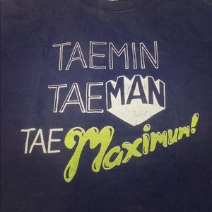 KPOP TAEMIN/MAN/MAXIMUM SHIRT